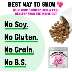 Legitpet Natural Digestive Enzymes Chicken Flavored Chews Probiotic Supplement For Adult Dogs, 30 Count -Pet Wellness 740774 PT3. AC SS1800 V1673628153