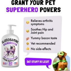 Legitpet Liquid Glucosamine Bacon Flavored Joint Supplement For Adult Dogs, 32-oz Bottle -Pet Wellness 740838 PT2. AC SS1800 V1673626570