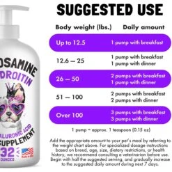 Legitpet Liquid Glucosamine Bacon Flavored Joint Supplement For Adult Dogs, 32-oz Bottle -Pet Wellness 740838 PT6. AC SS1800 V1673627681