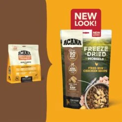 ACANA Chicken Recipe Morsels Grain-Free Freeze-Dried Dog Food & Topper, 8-oz Bag -Pet Wellness 741158 PT3. AC SS1800 V1701881956