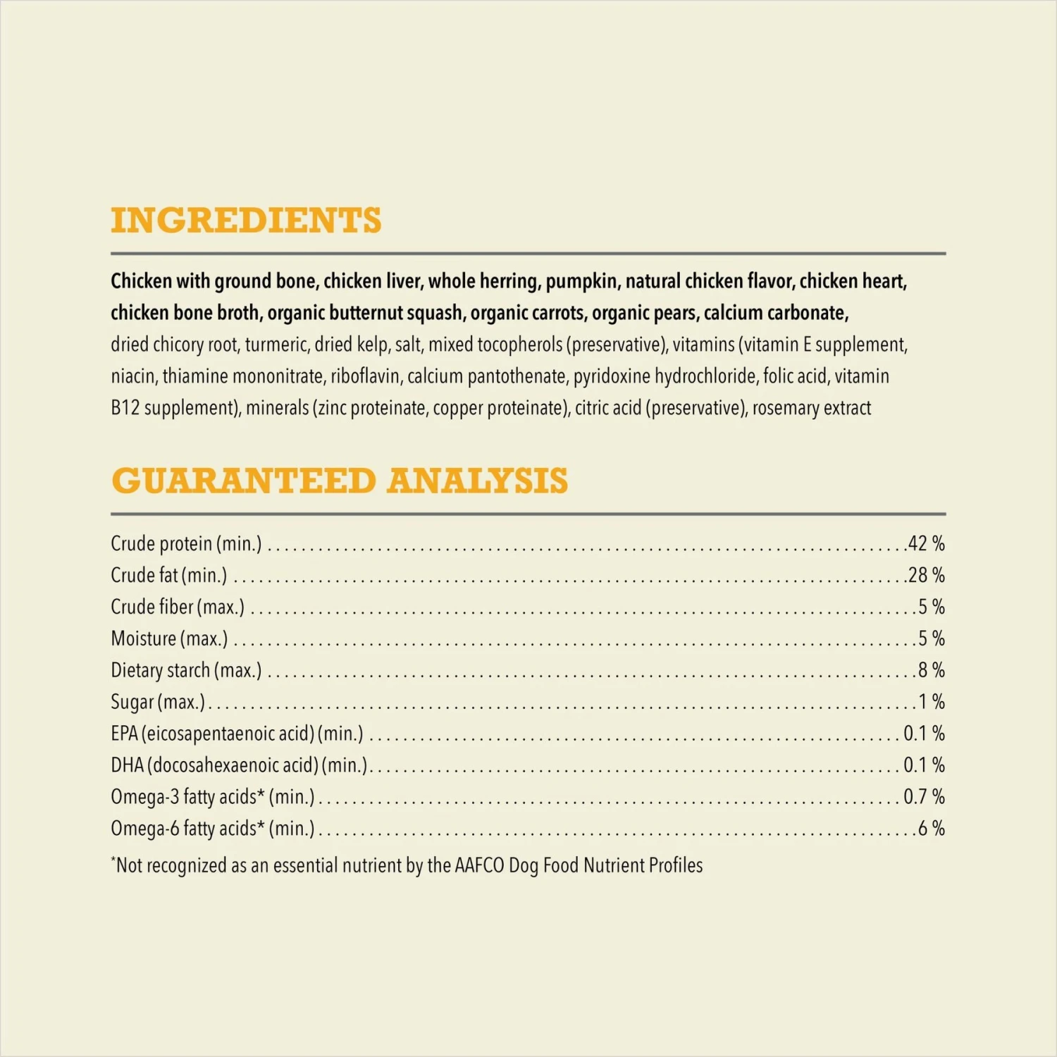 ACANA Chicken Recipe Patties Grain-Free Freeze-Dried Dog Food & Topper, 14-oz Bag 9 ACANA Chicken Recipe Patties Grain-Free Freeze-Dried Dog Food & Topper, 14-oz Bag - Image 9