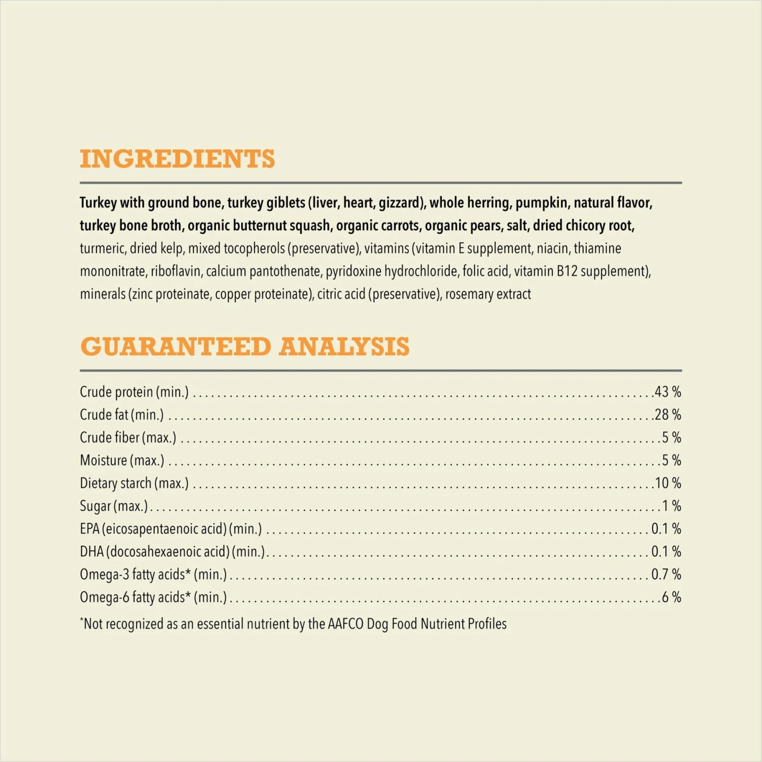 ACANA Free-Run Turkey Recipe Patties Grain-Free Freeze-Dried Dog Food & Topper, 14-oz Bag 8 ACANA Free-Run Turkey Recipe Patties Grain-Free Freeze-Dried Dog Food & Topper, 14-oz Bag - Image 8