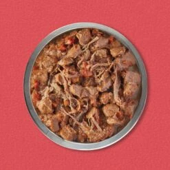 ORIJEN Real Meat Shreds Beef Recipe Stew Grain-Free Wet Dog Food, 12.8-oz Can, Case Of 12 -Pet Wellness 741414 PT3. AC SS1800 V1681927141