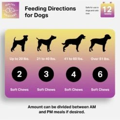 Healthy Solutions For Pets Immune System & Allergy Supplement For Dogs, 60 Count -Pet Wellness 743510 PT3. AC SS1800 V1674587814