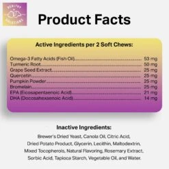 Healthy Solutions For Pets Immune System & Allergy Supplement For Dogs, 60 Count -Pet Wellness 743510 PT6. AC SS1800 V1674586855