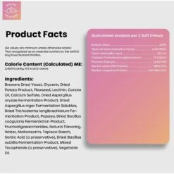 Healthy Solutions For Pets Probiotics & Digestive Chews With Prebiotics -Pet Wellness 743670 PT6. AC SS1800 V1674586801