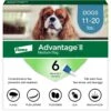 Advantage II Flea Spot Treatment For Dogs, 11-20 Lbs