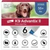 K9 Advantix II Flea & Tick Spot Treatment For Dogs, Over 55 Lbs