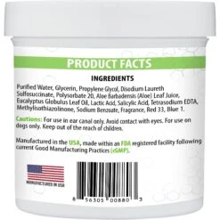 Pet Health Pharma Aloe & Eucalyptus Cat & Dog Ear Cleaner Wipes, 100 Count -Pet Wellness 748622 PT2. AC SS1800 V1677250557