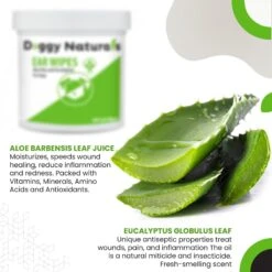 Pet Health Pharma Aloe & Eucalyptus Cat & Dog Ear Cleaner Wipes, 100 Count -Pet Wellness 748622 PT5. AC SS1800 V1677249913