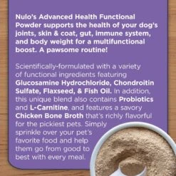 Nulo Functional Advanced Health Powder Supplement For Dogs, 4.23-oz -Pet Wellness 749726 PT6. AC SS1800 V1672248170