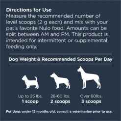 Nulo Functional Skin & Coat Powder Supplement For Dogs, 4.23-oz -Pet Wellness 749742 PT7. AC SS1800 V1672248610