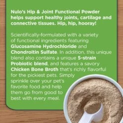 Nulo Functional Hip & Joint Health Powder Supplement For Dogs, 4.23-oz -Pet Wellness 749758 PT6. AC SS1800 V1672244633