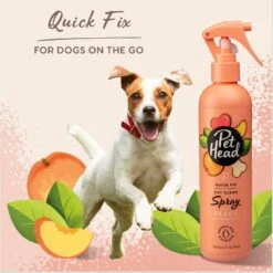 Pet Head Quick Fix Dog Deodorizer Spray, 10.1-oz Bottle -Pet Wellness 750190 PT2. AC SS1800 V1675108512