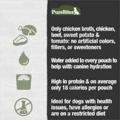 PureBites Dog Broths Chicken & Beef Food Topping -Pet Wellness 750654 PT4. AC SS1800 V1677783239