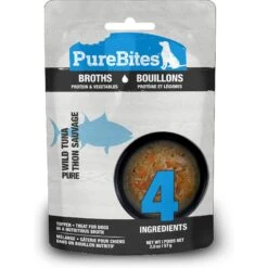 PureBites Dog Broths Tuna & Vegetables Food Topping