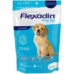 Vetoquinol Flexadin Dog Supplement, 22.03-oz Bag, 90 Count