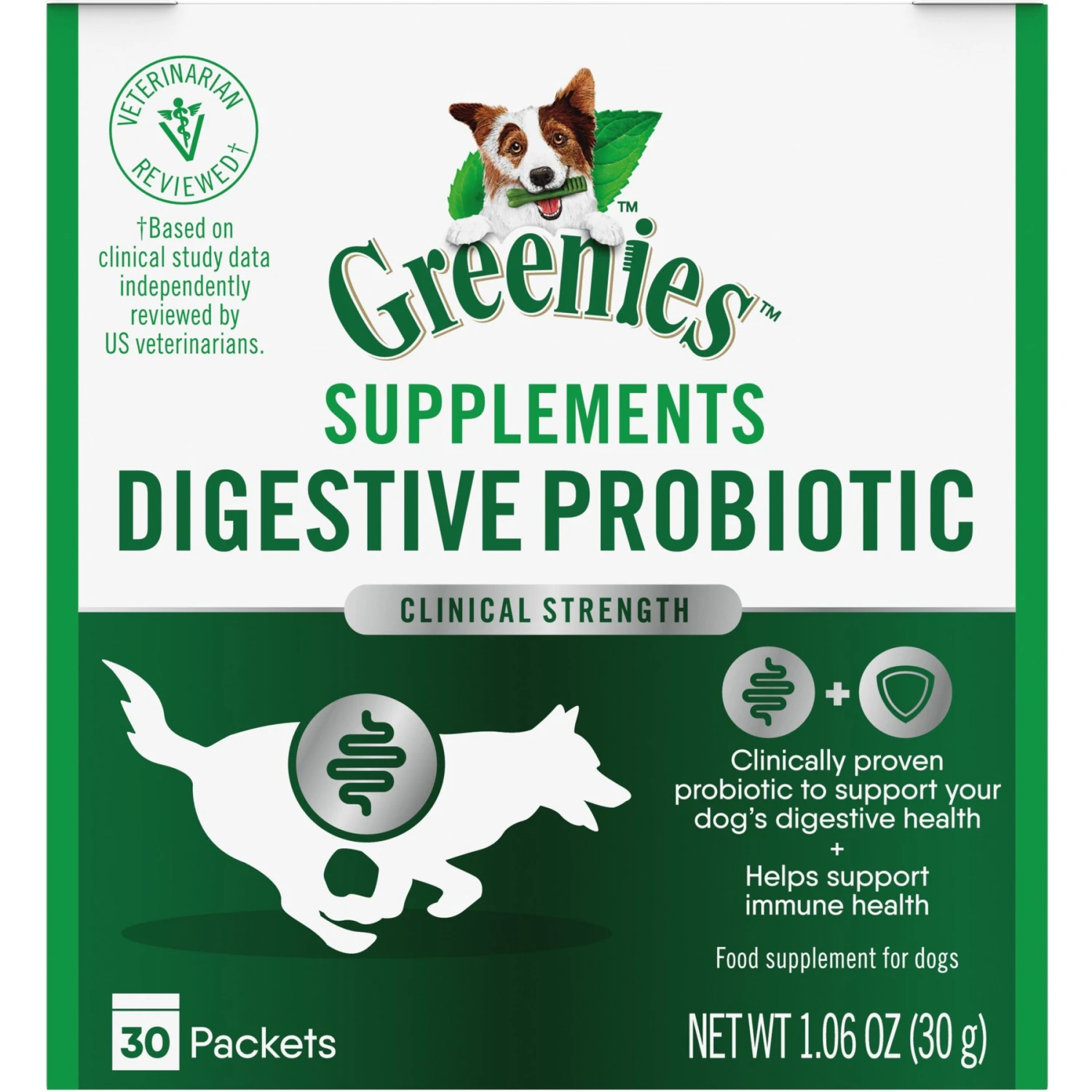 Greenies Digestive Probiotic Supplement Powder For Dogs 1 Greenies Digestive Probiotic Supplement Powder For Dogs