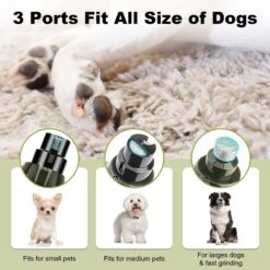 Casfuy 6 Speed Dog Nail Grinder 10 Casfuy 6 Speed Dog Nail Grinder -Pet Wellness 751518 PT3. AC SS1800 V1674068986