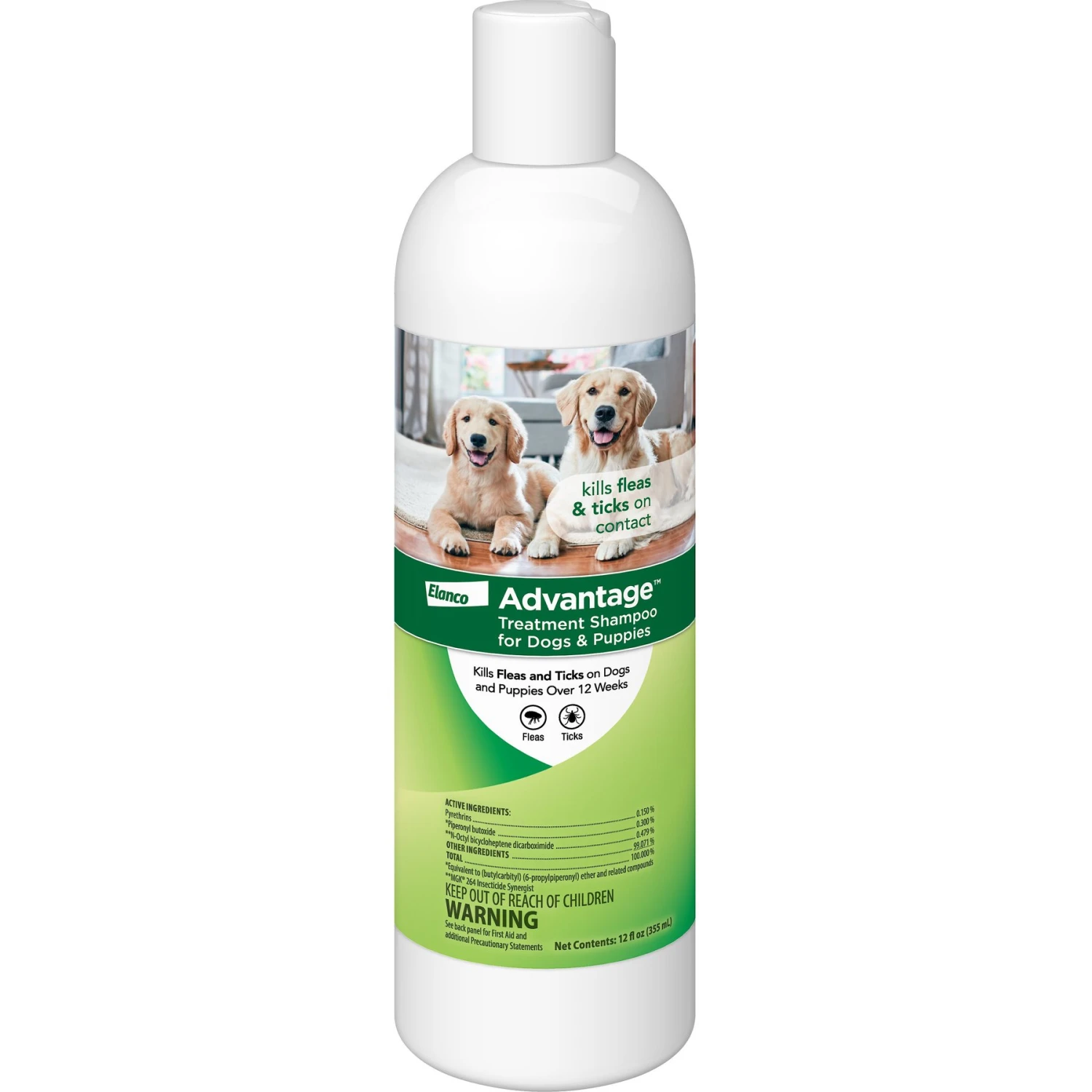 Advantage Flea & Tick Treatment Shampoo For Dogs & Puppies 1 Advantage Flea & Tick Treatment Shampoo For Dogs & Puppies