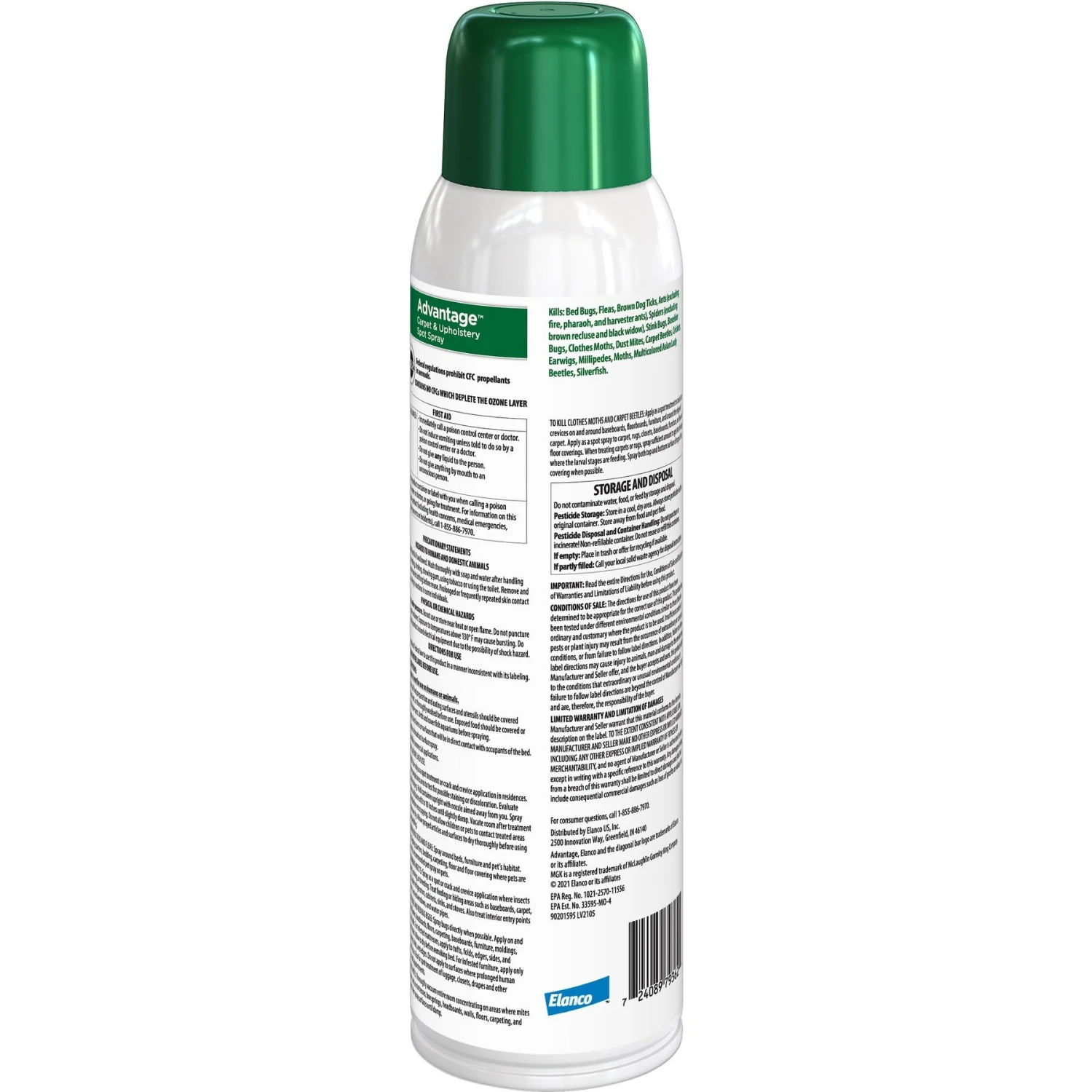 Advantage Carpet & Upholstery Spot Spray 2 Advantage Carpet & Upholstery Spot Spray - Image 2