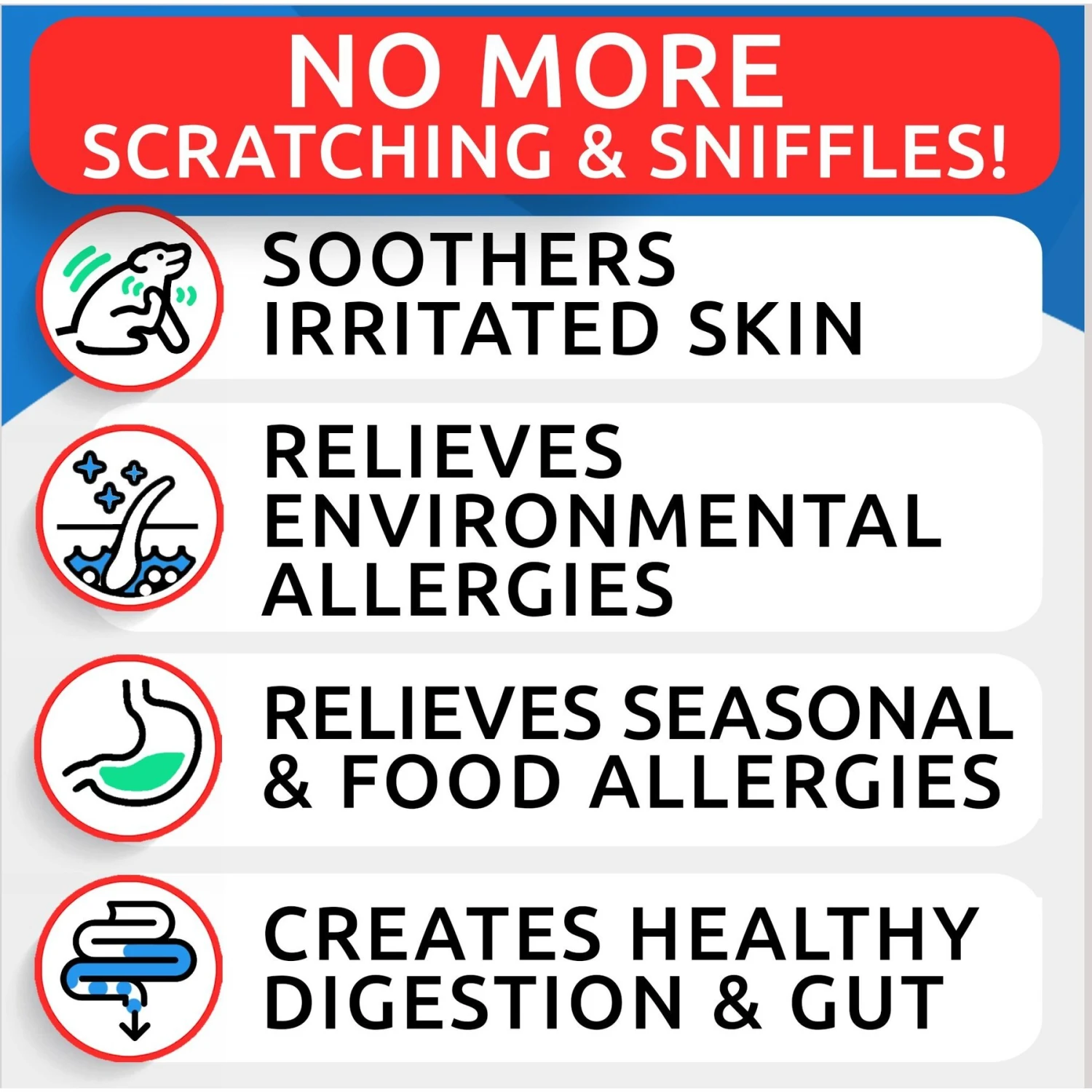 Bark&Spark Allergy Relief Immune Chews Dog Treats Skin & Coat Supplement 2 Bark&Spark Allergy Relief Immune Chews Dog Treats Skin & Coat Supplement - Image 2