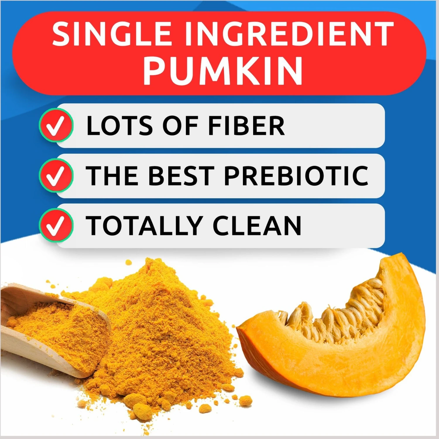 Bark&Spark Pumpkin Powdered Fiber & Stool Softener Cat & Dog Supplement, 8.1-oz Bag 3 Bark&Spark Pumpkin Powdered Fiber & Stool Softener Cat & Dog Supplement, 8.1-oz Bag - Image 3