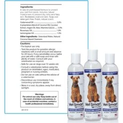 VetSmart Formulas Protect Dog Shampoo, 8-oz Bottle, 3 Count -Pet Wellness 757886 PT4. AC SS1800 V1674168231