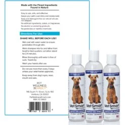 VetSmart Formulas Protect Dog Shampoo, 8-oz Bottle, 3 Count -Pet Wellness 757886 PT5. AC SS1800 V1674167197