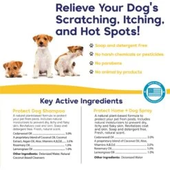 VetSmart Formulas Protect Dog Shampoo & Home + Dog Spray, 8-oz Bottle, 2 Count -Pet Wellness 757966 PT4. AC SS1800 V1674168260