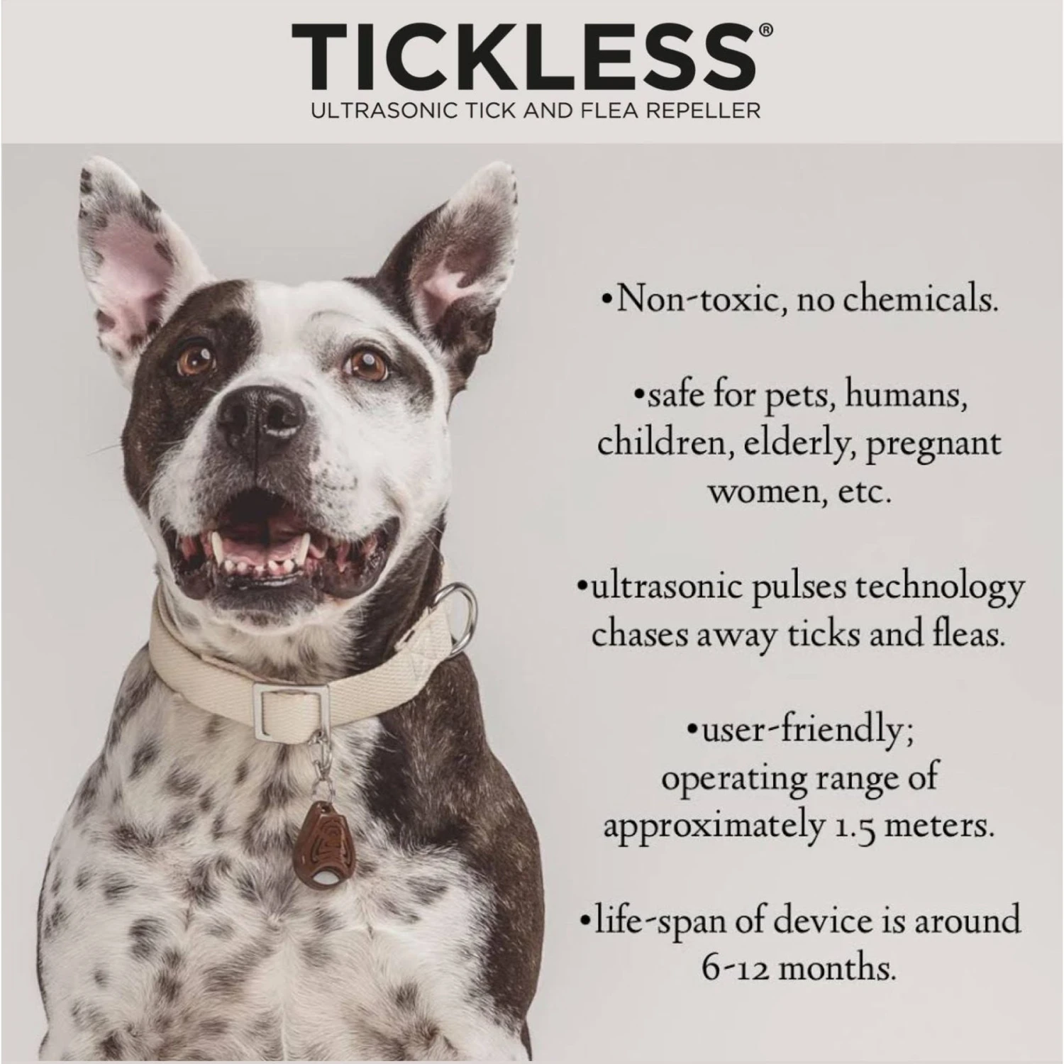 Tickless Class Pet Natural Tick & Flea Repeller Cat & Dog Collar 6 Tickless Class Pet Natural Tick & Flea Repeller Cat & Dog Collar - Image 6