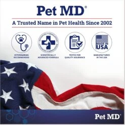 Pet MD Stool Eating Deterrent Dog Supplement, 60 Count -Pet Wellness 761086 PT5. AC SS1800 V1683121551