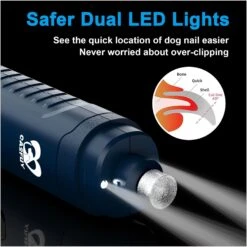 Casfuy 3X More Powerful 2-Speed Electric Dog Nail Grinder -Pet Wellness 762902 PT2. AC SS1800 V1676320393