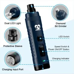 Casfuy 3X More Powerful 2-Speed Electric Dog Nail Grinder -Pet Wellness 762902 PT5. AC SS1800 V1676319832