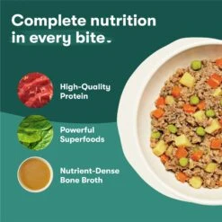 Jinx Beef & Chicken Homestyle Grain-Free Wet Dog Food, 9-oz Pouch, Case Of 12 -Pet Wellness 765678 PT4. AC SS1800 V1675200412