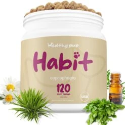 Healthy Pup Stool Eating Deterrent Soft Chew Supplement For Dogs