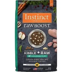 Instinct Raw Boost Large Breed Puppy Grain-Free Recipe With Real Chicken & Freeze-Dried Raw Pieces Dry Dog Food