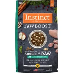 Instinct Raw Boost Large Breed Puppy Grain-Free Recipe With Real Chicken & Freeze-Dried Raw Pieces Dry Dog Food 15 Instinct Raw Boost Large Breed Puppy Grain-Free Recipe With Real Chicken & Freeze-Dried Raw Pieces Dry Dog Food -Pet Wellness 76866 PT8. AC SS1800 V1565022122