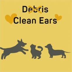 Silver Honey Rapid Ear Care Vet Strength Dog & Cat Wipes, 50 Count -Pet Wellness 769222 PT4. AC SS1800 V1675807215