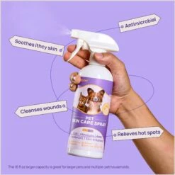 HICC PET Skin Care Relief Cat & Dog Spray, 16-oz Bottle 9 HICC PET Skin Care Relief Cat & Dog Spray, 16-oz Bottle -Pet Wellness 770046 PT2. AC SS1800 V1688654299