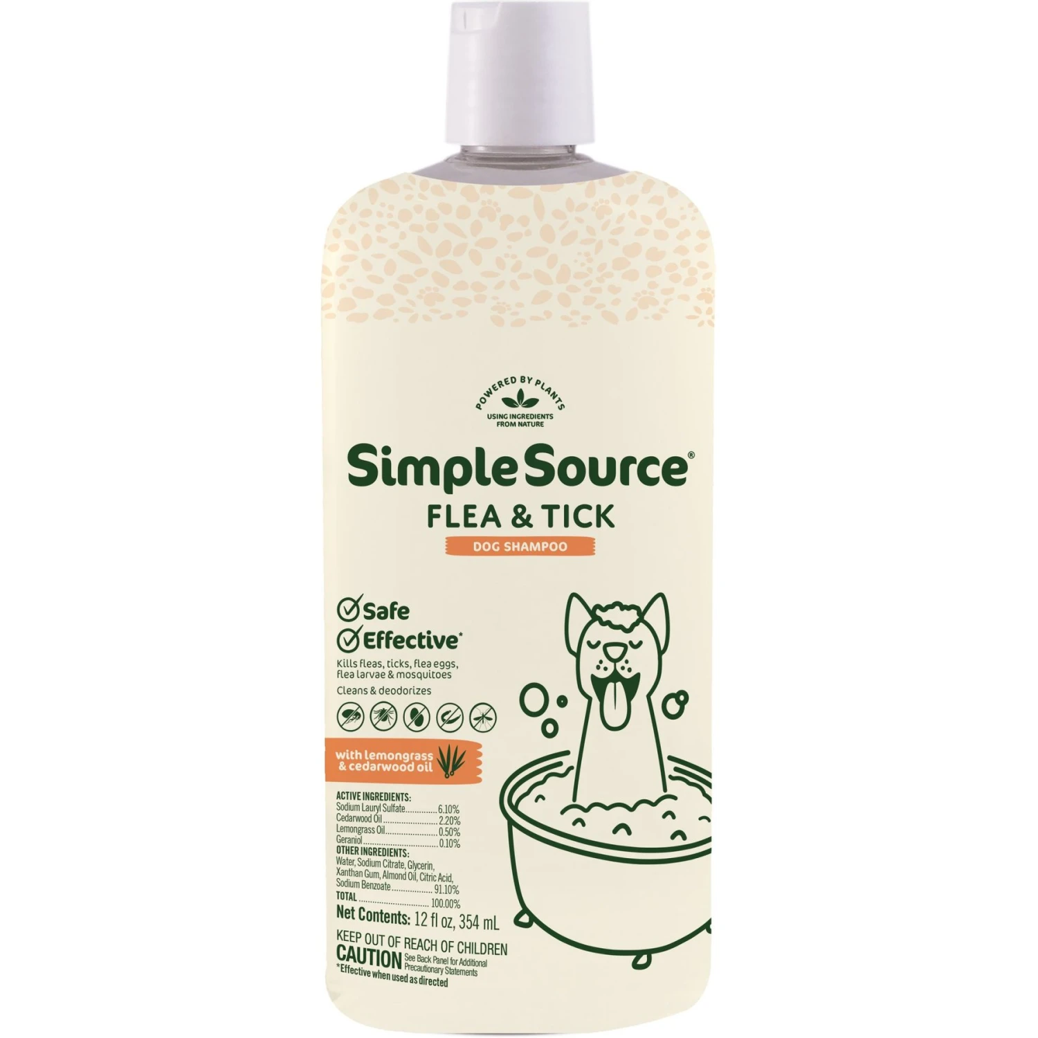 SimpleSource Flea & Tick Dog Shampoo 1 SimpleSource Flea & Tick Dog Shampoo