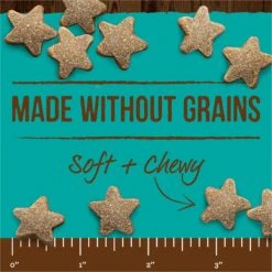 Merrick Power Bites Turducken Recipe Grain-Free Soft & Chewy Dog Treats -Pet Wellness 77102 PT2. AC SS1800 V1644902788