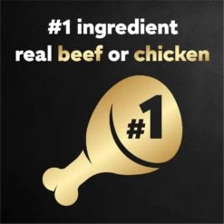 Pedigree Chopped Ground Dinner Variety Pack Adult Wet Dog Food & Cesar Classic Loaf In Sauce Beef Recipe, Filet Mignon, Grilled Chicken & Porterhouse Steak Flavors Variety Pack Grain-Free Small Breed Adult Wet Dog Food Trays -Pet Wellness 771846 PT7. AC SS1800 V1676749038