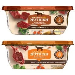 Rachael Ray Nutrish Natural Hearty Beef Stew Natural Grain-Free Wet Dog Food & Rachael Ray Nutrish Natural Savory Lamb Stew Natural Wet Dog Food
