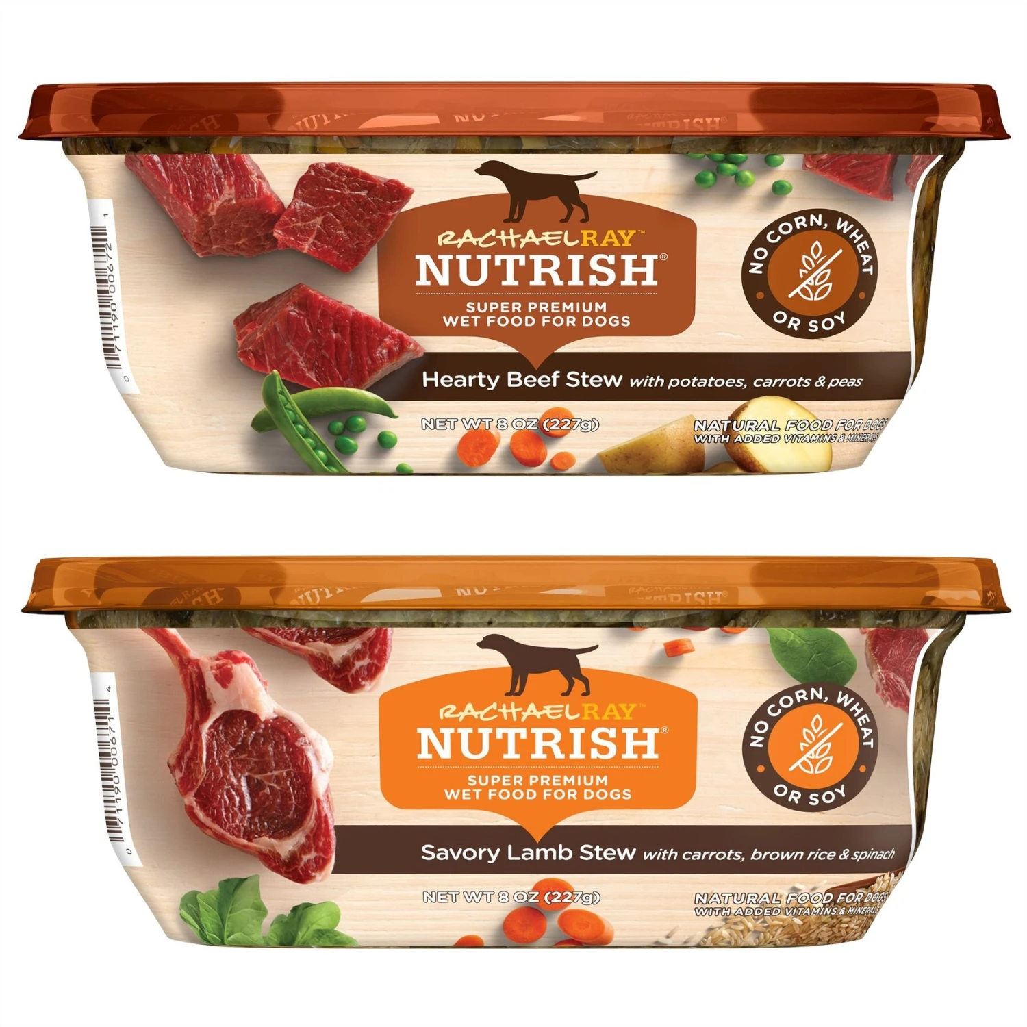 Rachael Ray Nutrish Natural Hearty Beef Stew Natural Grain-Free Wet Dog Food & Rachael Ray Nutrish Natural Savory Lamb Stew Natural Wet Dog Food 1 Rachael Ray Nutrish Natural Hearty Beef Stew Natural Grain-Free Wet Dog Food & Rachael Ray Nutrish Natural Savory Lamb Stew Natural Wet Dog Food