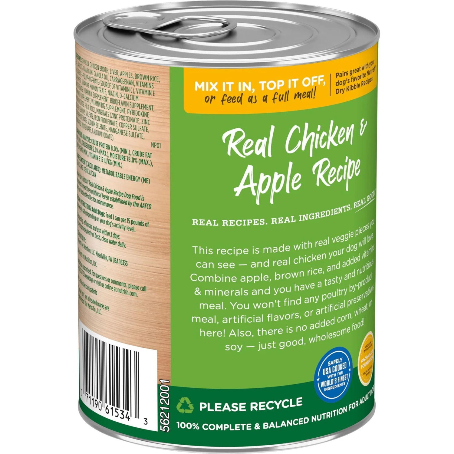 Rachael Ray Nutrish Real Chicken & Apple Canned Dog Food, 13-oz, Case Of 12 & Rachael Ray Nutrish Real Beef & Pumpkin Canned Dog Food, 13-oz, Case Of 12 3 Rachael Ray Nutrish Real Chicken & Apple Canned Dog Food, 13-oz, Case Of 12 & Rachael Ray Nutrish Real Beef & Pumpkin Canned Dog Food, 13-oz, Case Of 12 - Image 3