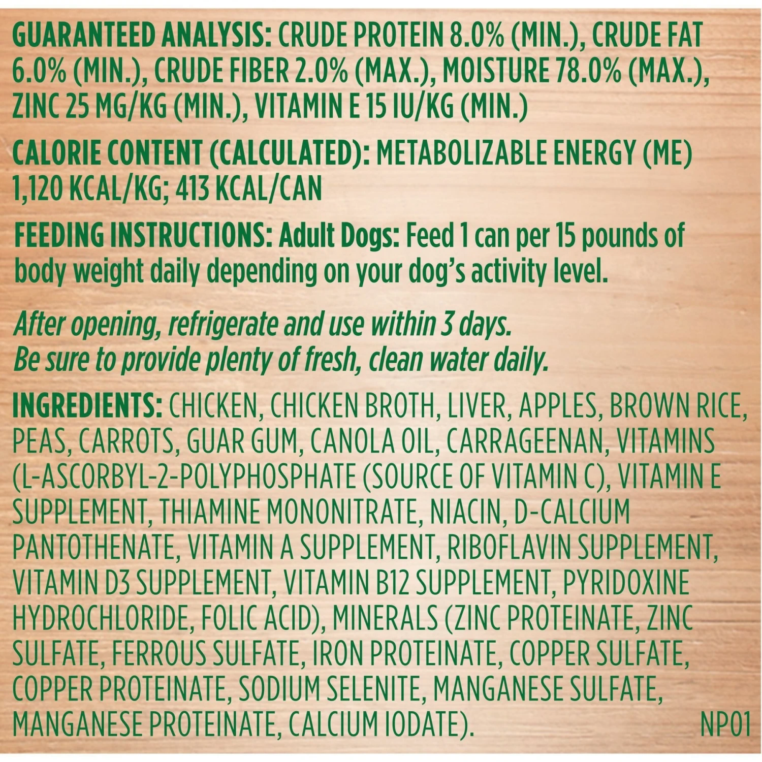 Rachael Ray Nutrish Real Chicken & Apple Canned Dog Food, 13-oz, Case Of 12 & Rachael Ray Nutrish Real Beef & Pumpkin Canned Dog Food, 13-oz, Case Of 12 4 Rachael Ray Nutrish Real Chicken & Apple Canned Dog Food, 13-oz, Case Of 12 & Rachael Ray Nutrish Real Beef & Pumpkin Canned Dog Food, 13-oz, Case Of 12 - Image 4