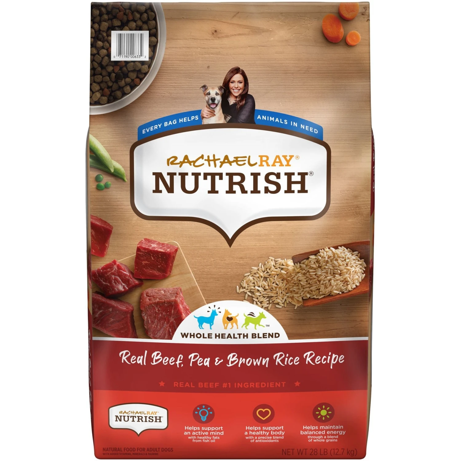 Rachael Ray Nutrish Real Beef, Pea, & Brown Rice Recipe Dry Dog Food & Rachael Ray Nutrish Natural Variety Pack Wet Dog Food 2 Rachael Ray Nutrish Real Beef, Pea, & Brown Rice Recipe Dry Dog Food & Rachael Ray Nutrish Natural Variety Pack Wet Dog Food - Image 2