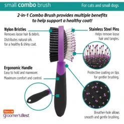 Skout's Honor Probiotic Honeysuckle Daily Use Pet Detangler, 8-oz Bottle & Hartz Groomer's Best Combo Brush For Dogs & Cats 16 Skout's Honor Probiotic Honeysuckle Daily Use Pet Detangler, 8-oz Bottle & Hartz Groomer's Best Combo Brush For Dogs & Cats -Pet Wellness 772982 PT7. AC SS1800 V1676750390