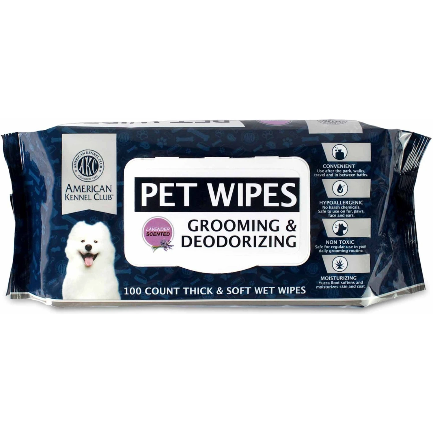 American Kennel Club AKC Fresh Scent Dog Wipes 2 American Kennel Club AKC Fresh Scent Dog Wipes - Image 2